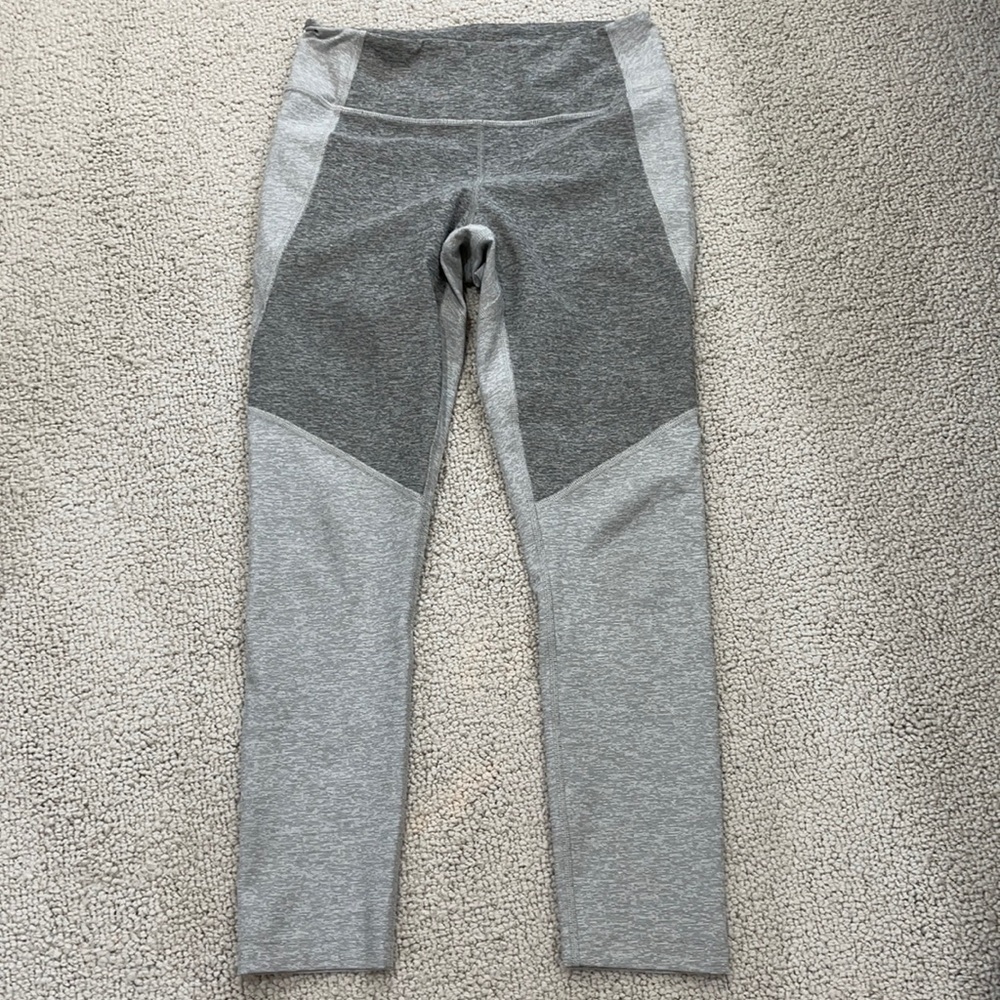 grey outdoor voices leggings size small